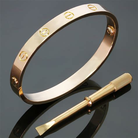 cartier rose gold bracelets